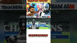 IND VS AI CRICKET MATCH 😱! #cricketlover #viratkohli #viralvideo #cricket #telugu #technology #fun