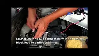 X-Pest Smart Under Hood Animal Repeller battery operated rodent repellent device for car engines.