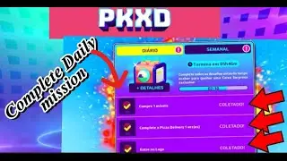complete daily missions ||pk xd journey