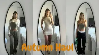 AUTUMN TRY ON HAUL 2022! ZARA,STRADIVARIUS, BERSHKA & PLT| Courtney Pressley