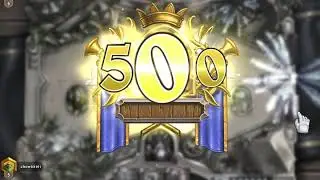 Hit 500 wins during a HS Update: Golden Warlock