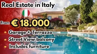 From €18,000 2 stunning RealEstate In Italy 2026 | Cheapest House Tour in Italy 2026