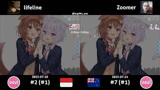 lifeline vs Zoomer | Inugami Korone & Nekomata Okayu - Hyadain's Jojo Yujo [Korone] +HDDT