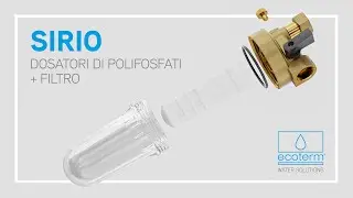 ECOTERM Gamma SIRIO - Dosatori di polifosfati con filtro