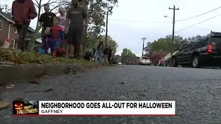 Upstate neighborhood in Gaffney celebrates Halloween
