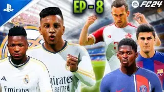 EA FC 24 - Top Performance !!! - REAL MADRID Career Mode - PS5 NEXT GEN !!
