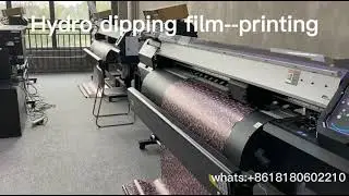 Customized Hydrographic Film and Inkjet Printer