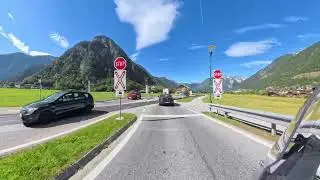 Wiesing nach Pertisau mit dem Motorrad