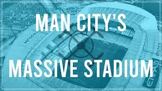 DRONE: MANCHESTER CITY'S ETIHAD STADIUM FROM THE AIR