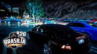 Fusion Rebaixado Roubando a cena no Encontro de Carros! - Brasília RP #26