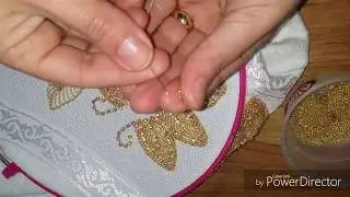 Peshkir pune dore ./ towel art  hand crafted
