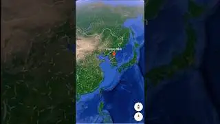 North Korea Highest Dam In Map/#mappingshorts