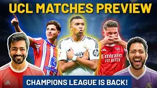 Real Madrid Vs Juventus | Frankfurt Vs Liverpool | Arsenal Vs Ath. Madrid | Champions League Preview