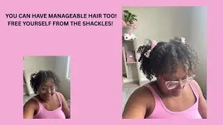 You can have manageable hair too! Free yourself from the shackles!