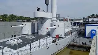 Austro-Hungarian river battleship (monitor) - fully restored in Serbia