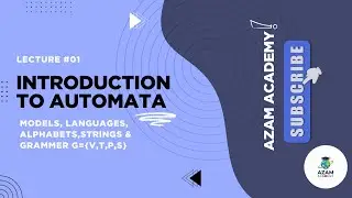 Theory of Automata - LEC 1| Intro | Languages | String | Alphabet | Grammar | Easy Way | Tips | Urdu
