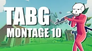 GRAPPLE GUN TECH OP!!!... A TABG Montage 10 | Totally Accurate Battlegrounds