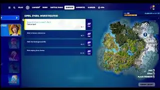 Fortnite TMNT Cowabunga April O'Neil Quests