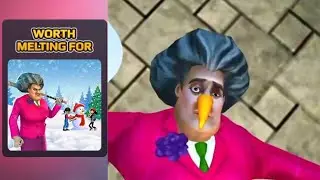 Scary Teacher 3D | miss T Worth Melting Snowman Walkthrough (iOS Android) #ScaryTeacher3D