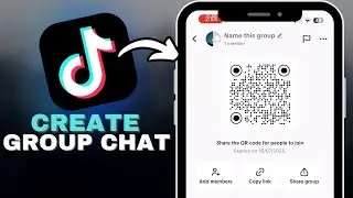 How To Create A Group Chat In TikTok in SECONDS!