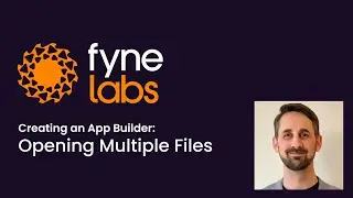 Creating an App Builder 5: Opening Multiple Files