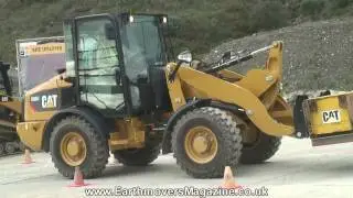Cat compact wheel loader test