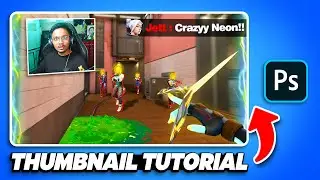 How To Make Valorant Thumbnails like Grim, Flexinja, Nossy! || Gaming Thumbnail tutorials