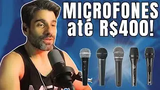 Qual o melhor microfone até R$400 pra começar a cantar? (Review completo)