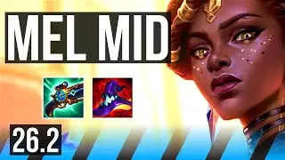 MEL vs LUX (MID) | Perfect KDA: 12/0/0 | EUNE Master | 26.2