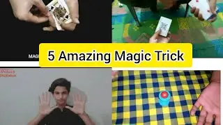 5 Amazing Magic Tricks In Urdu And Hindi (Waleed Magician) (Wam28)