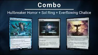 EDH COMBO: Hullbreaker Horror | Sol Ring | Everflowing Chalice