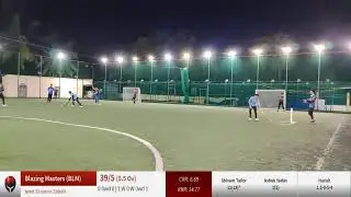 Live Cricket Match | Blazing Masters (BLM) vs Royal Hawks (ROH) | 07-Jun-22 08:00 PM 8 overs | CricT