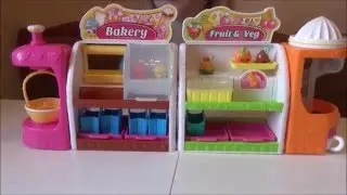 Шопкинс набор фрукты и овощи распаковка Shopkins set of fruits and veg unpacking