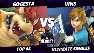 Colossel Top 64 - Gogesta (Bowser) Vs. VinS (Link) SSBU Ultimate Tournament