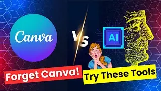 🔥 Top 5 Graphic Design Tools BETTER Than Canva + Bonus AI Tool 🚀