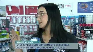 Moradores do bairro Céu Azul, em BH, sofrem com falta de energia
