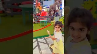 Dinosaur in the mall🫢 #viral #dinosaur  #kids #fun #viralreels #viralshortKids #elantemall ❤️✨🧿