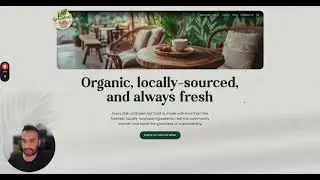 GreenLeaf Caf&eacute; Website Presentation | Flux Academy Competition
