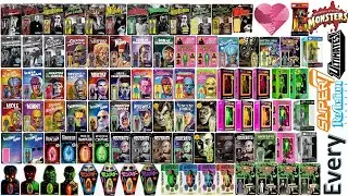 Every Super7 Ultimates & ReAction Universal Monsters Comparison List plus Funko Collab & Exclusives
