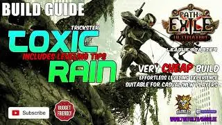 [Path Of Exile 3.14] Toxic Rain Trickster League Starter Build Guide and Leveling Tips!
