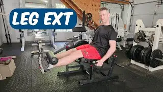 ANCHEER Adjustable Leg Extension / Leg Curl