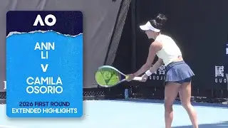 Ann Li v Camila Osorio Extended Highlights | Australian Open 2026 First Round