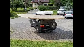 Zadaszenie wyprawowe markiza Escape FOX HD 2,5m na stronę kierowcy