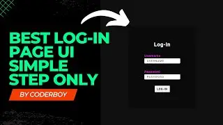 Login Form using HTML & CSS only | No JavaScript or jQuery