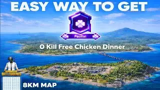 How to Get the Free Chicken Dinner ( Pacifist Title ) in PUBG Mobile and BGMI - Tips & Tricks