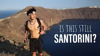 You won't believe THIS is in SANTORINI (best hike ever!)