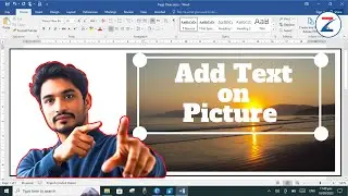 Add TEXT to Any Image in MS Word Easily!