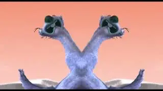 ICE AGE SID HIT HE'S FACE MANY'S BUTT SPONSORED BY: GAMAVISION CSUPO 2001 EFFECTS