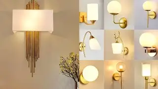 Gorgeous and Unique lighting wall lamp decoration designs 2024