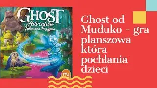 Gra planszowa Muduko Ghost Adventure - Zakręcona Przygoda. Dzieci  zachwycone. Idealna na prezent 🎁